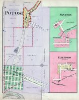 Potosi - South, Annaton, Ellenboro, Grant County 1895